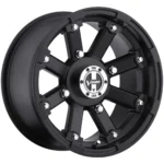 Vision UTV 393 Lockout 12x7 4x115 +2.5mm Matte Black Wheel Rim 12" Inch - Image 2
