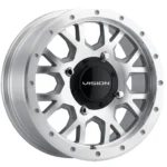 Vision UTV GV8 Invader 15x6 4x136 +38mm Machined Wheel Rim 15" Inch