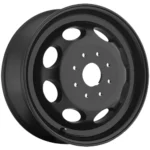 Vision 181 Hauler Dually Inner 19.5x6.75 8x170 Matte Black Wheel Rim 19" Inch